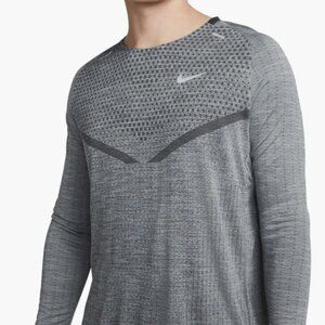BRAND NEW! Nike Dri-FIT ADV Techknit Ultra Running Top (light gray)